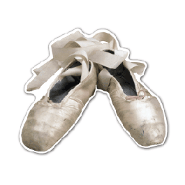 Ballet Slipper Magnet Thin Stock Magnet
GM-MMD3132