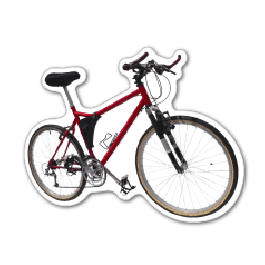 Bicycle Thin Stock Magnet
GM-MMC3138