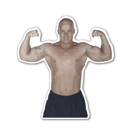 Body Builder Thin Stock Magnet
GM-MMD3141