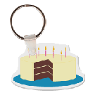Birthday Cake without Sprinkles Key Tag GM-KT18546