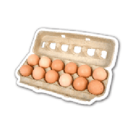 Egg Carton Thin Stock Magnet
GM-MMA3039