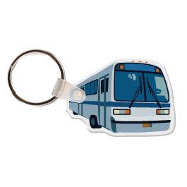 Charter Bus Key Tag GM-KT18128