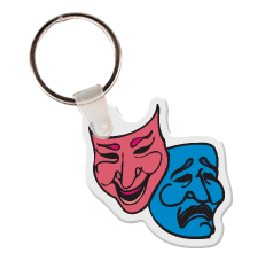 Theater / Drama Mask Key Tag GM-KT18149