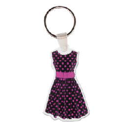 Polka Dot Dress Key Tag GM-KT18194