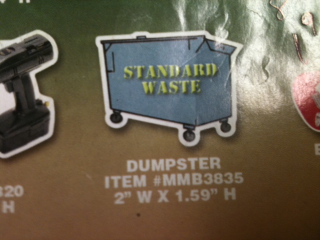 Dumpster Thin Stock MagnetGM-MMB3835