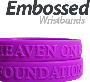 USM-EMBW Emboosed Wristbands