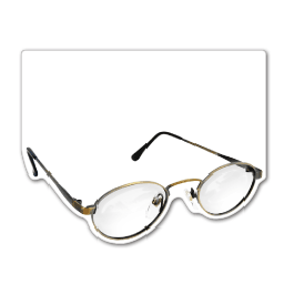 Eye Glasses Thin Stock Magnet
GM-MMD3087