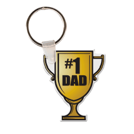 Father\'s Day #1 Dad Trophy Key Tag GM-KT18213