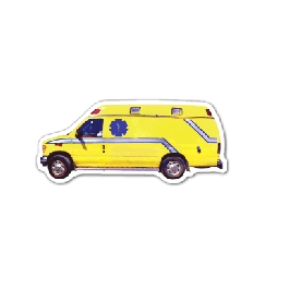 Ambulance 1 Thin Stock Magnet
GM-MMC3720