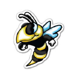 Bee Mascot Thin Stock Magnet
GM-MMC3693