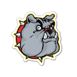 Bulldog Mascot Thin Stock Magnet
GM-MMC3696