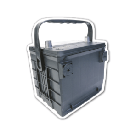 Car Battery 2 Thin Stock MagnetGM-MMD3579