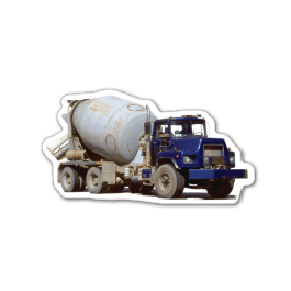 Cement Truck Thin Stock Magnet
GM-MMB3610