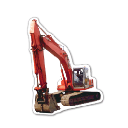 Excavator 2 Thin Stock Magnet
GM-MMC3619