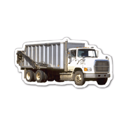Garbage Truck Thin Stock Magnet
GM-MMB3626