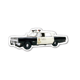 Police Car 1 Thin Stock Magnet
GM-MMB3628