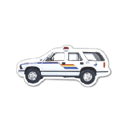 Police Car 4 Thin Stock Magnet
GM-MMB3631