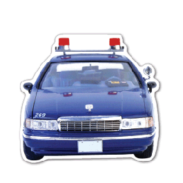 Police Car 6 Thin Stock Magnet
GM-MMD3633