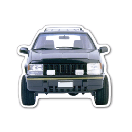 Jeep 1 Thin Stock MagnetGM-MMC3635