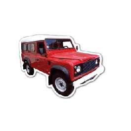 Jeep 4 Thin Stock Magnet
GM-MMC3638