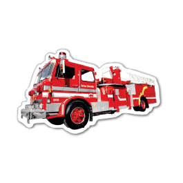 Fire Truck 2 Thin Stock Magnet
GM-MMC3660