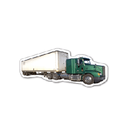 Semi Truck 1 Thin Stock Magnet
GM-MMB3663