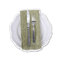 Plate with Silverware Thin Stock Magnet
GM-MMD3077