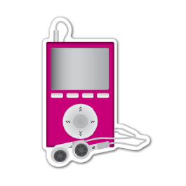 MP3 Player Thin Stock Magnet
GM-MMC3078