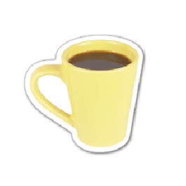 Coffee Mug Thin Stock MagnetGM-MMG3100