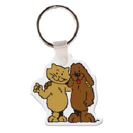 Cat & Dog Key Tag GM-KT18102