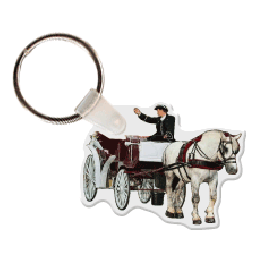 Horse & Carriage Key Tag GM-KT18277