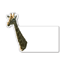 Giraffe Key TagGM-KT18250