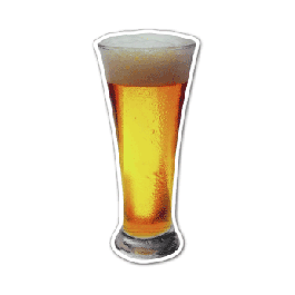 Glass of Beer Thin Stock Magnet
GM-MMC3054