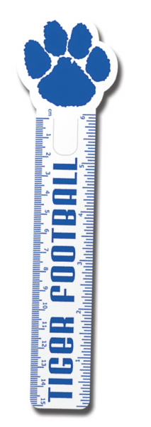 GM-R123PAW Paw Bookmark with Ruler