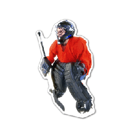 Hockey Goalie Thin Stock Magnet
GM-MMD3174