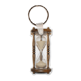 Hour Glass Key Tag GM-KT18334