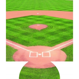 Baseball Diamond Sublimated Hugger GM-HGFC-BBD