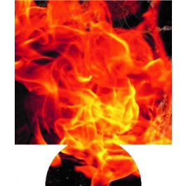 Flames 1 Sublimated Hugger GM-HGFC-FLS1