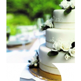 Wedding Cake Sublimated Hugger GM-HGFC-WDCK