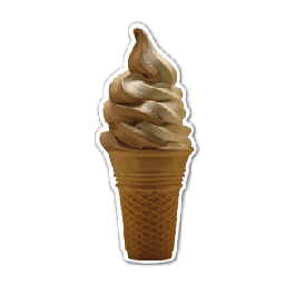 Ice Cream Cone Thin Stock Magnet
GM-MMC3011