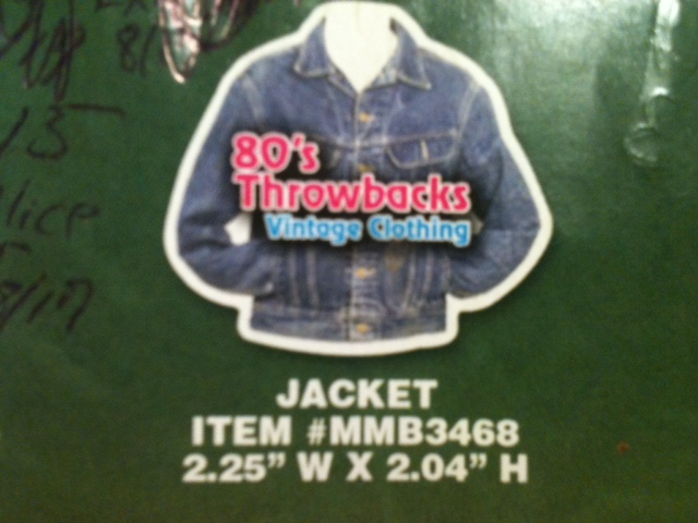 Jacket Thin Stock Magnet GM-MMB3468