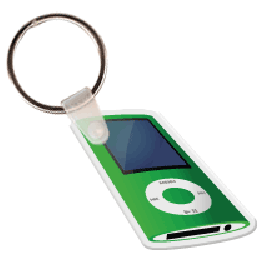 MP 3I-Pod Player Key Tag GM-KT16017