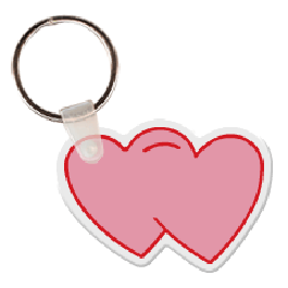 Two Hearts Key Tag GM-KT18004