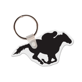 Horse with Rider Key Tag GM-KT18278