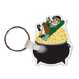 Leprechaun with Pot of Gold Key TagGM-KT18309