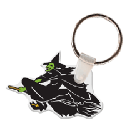 Witch on a Broom Key Tag GM-KT18524