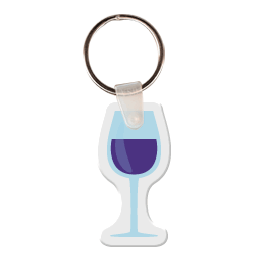 Wine Glass Key Tag GM-KT18525