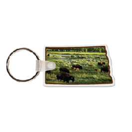 North Dakota Shape Key Tag GM-KT18602