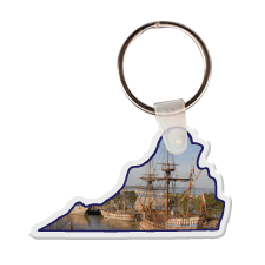 Virginia Shape Key Tag GM-KT18614