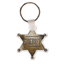 Sheriffs Badge Key Tag GM-KT18856